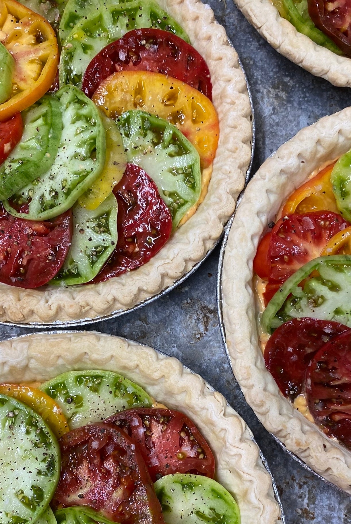 Tomato Pie with Pimento Cheese Recipe