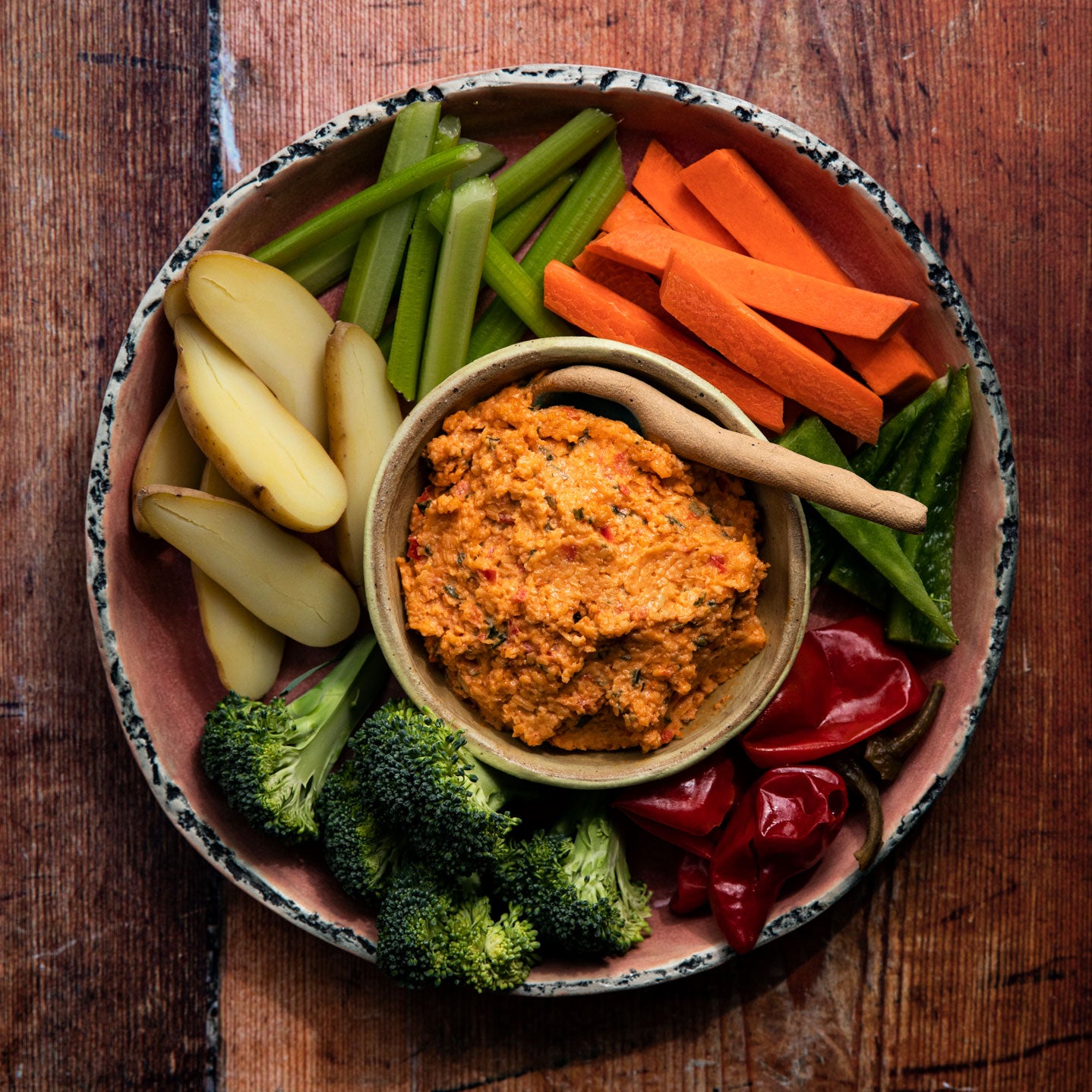 Crudite Platter and Charcuterie Board