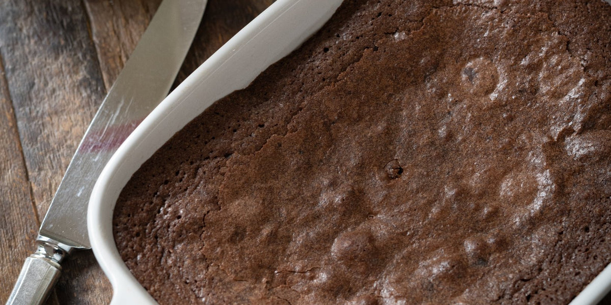 Brownie in pan