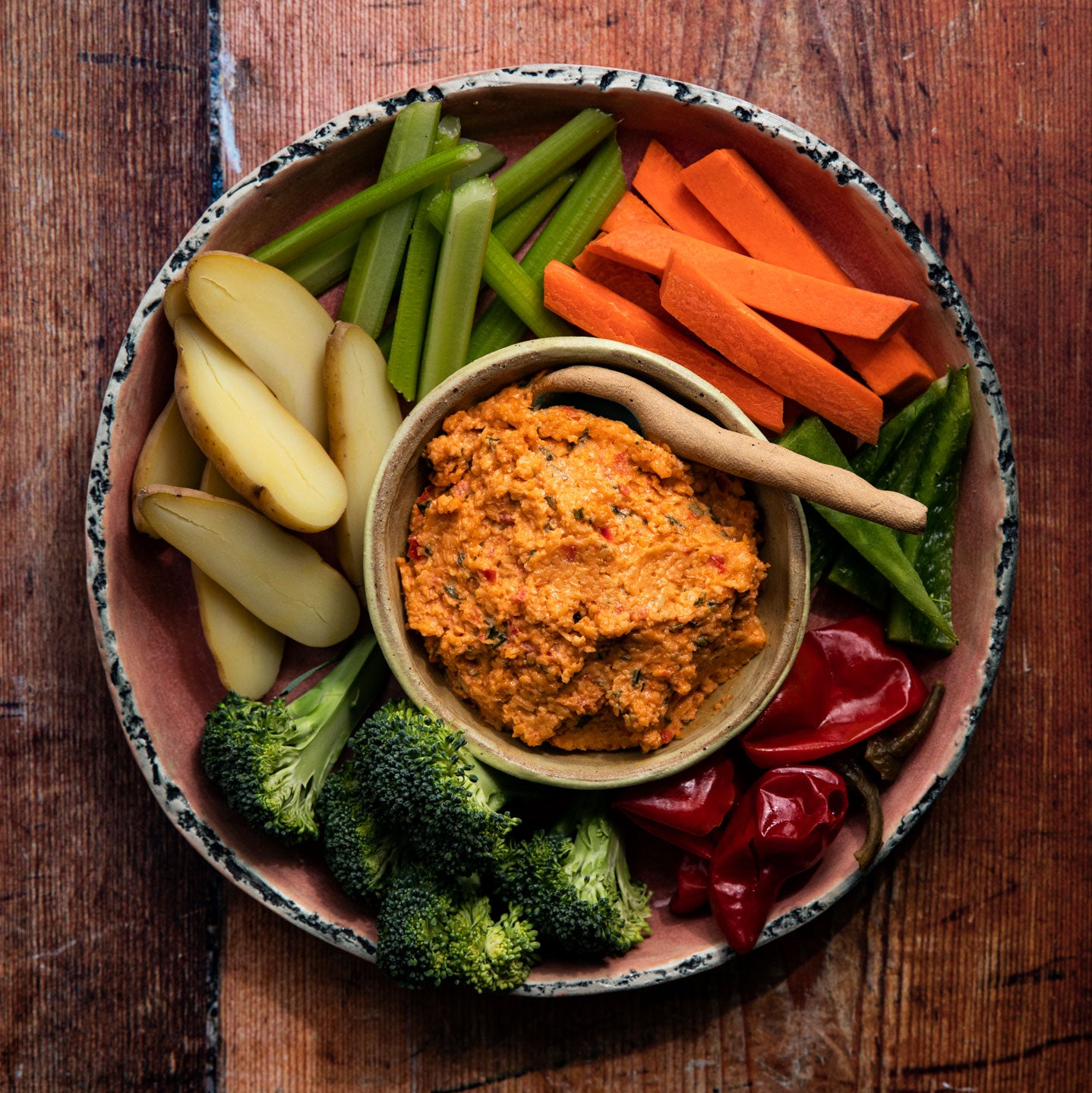 Crudite Platter and Charcuterie Board